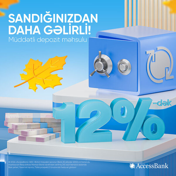 AccessBank əmanət faizini yüksəltdi