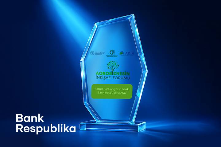 Bank Respublika növbəti dəfə fermerlərə ən aktiv dəstək olan bank seçildi