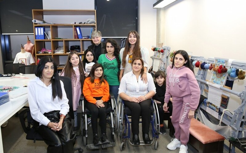 Leyla Əliyeva DOST İnklüziv İnkişaf və Yaradıcılıq Mərkəzində oldu