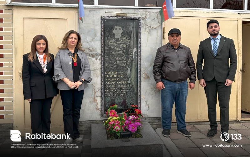 Rabitəbank Ramazan və Novruz bayramı ərəfəsində şəhid ailələrini ziyarət edib