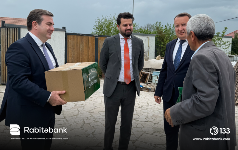 Rabitəbank Qurban bayramında Qarabağda yaşayan şəhid və qazi ailələrini ziyarət edib