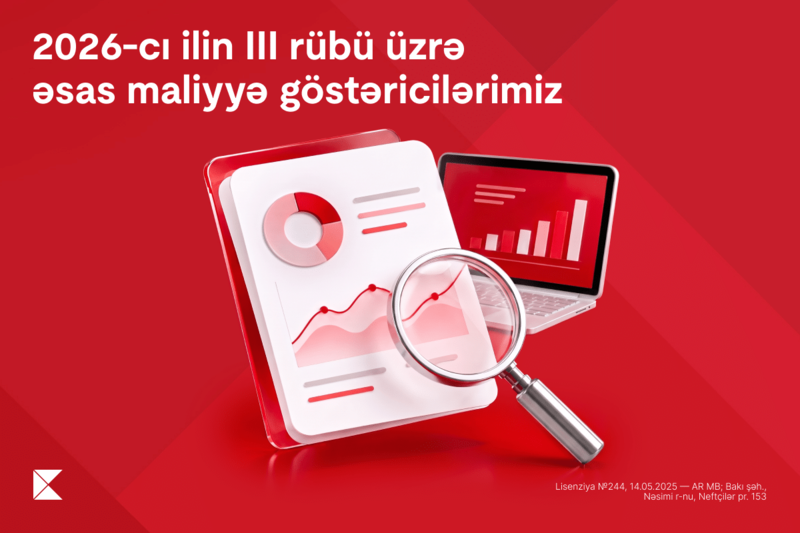Kapital Bank-ın xalis mənfəəti 2026-cı ilin ilk 9 ayında 29,6% artıb