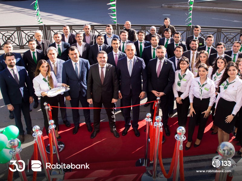 Rabitəbank yeni konseptli Səbail filialının açılışını etdi