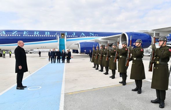 Prezident İlham Əliyev Türkiyədə işgüzar səfərdədir - FOTO