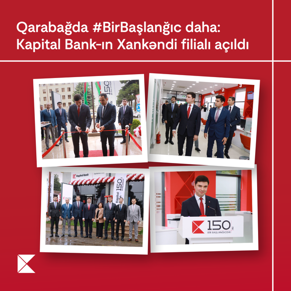 Bank Xankəndidə filialını açdı