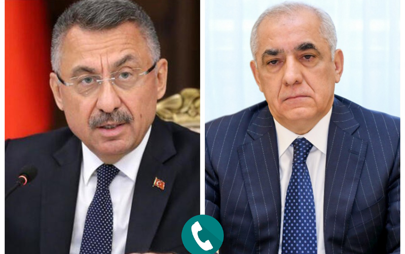Fuat Oktay Əli Əsədova telefonla zəng etdi