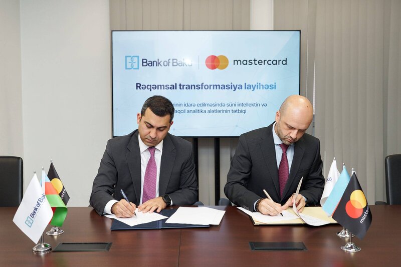 Bank of Baku Mastercard-ın Azərbaycanda ilk süni intellekt əsaslı rəqəmsal layihələrindən birinə tərəfdaş oldu – RƏQƏMSALLAŞMA SÜRƏTLƏ DAVAM EDİR
