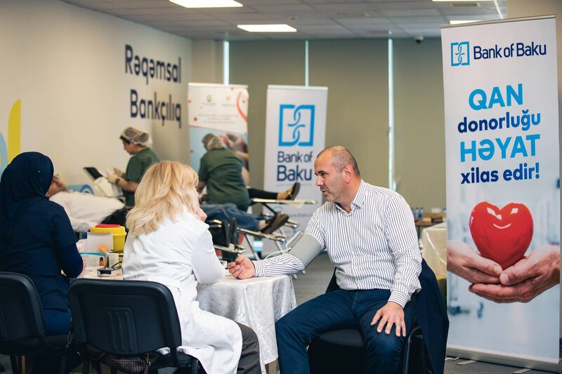 Bank of Baku qan donorluğunun əhəmiyyətini vurğulayıb – qanvermə aksiyası keçirib