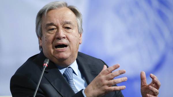 Quterreş Zelenski ilə Ukrayna ərzaq məhsullarının ixracına dair aparılan danışıqları müzakirə edib