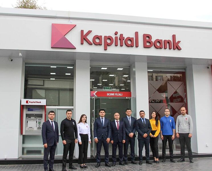 Kapital Bank yeni konsepsiyaya malik Əcəmi filialını istifadə verdi