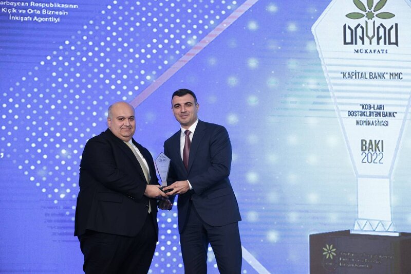 Kapital Bank KOBİA tərəfindən mükafata layiq görüldü