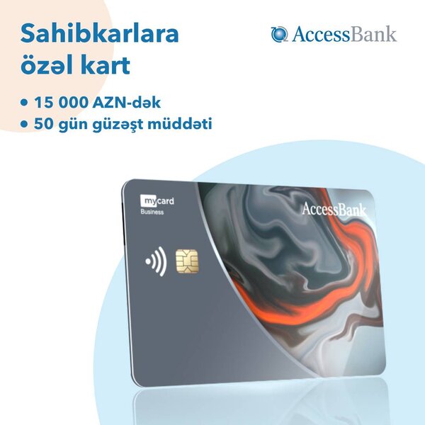AccessBank-dan sahibkarlar üçün myCard Mikro