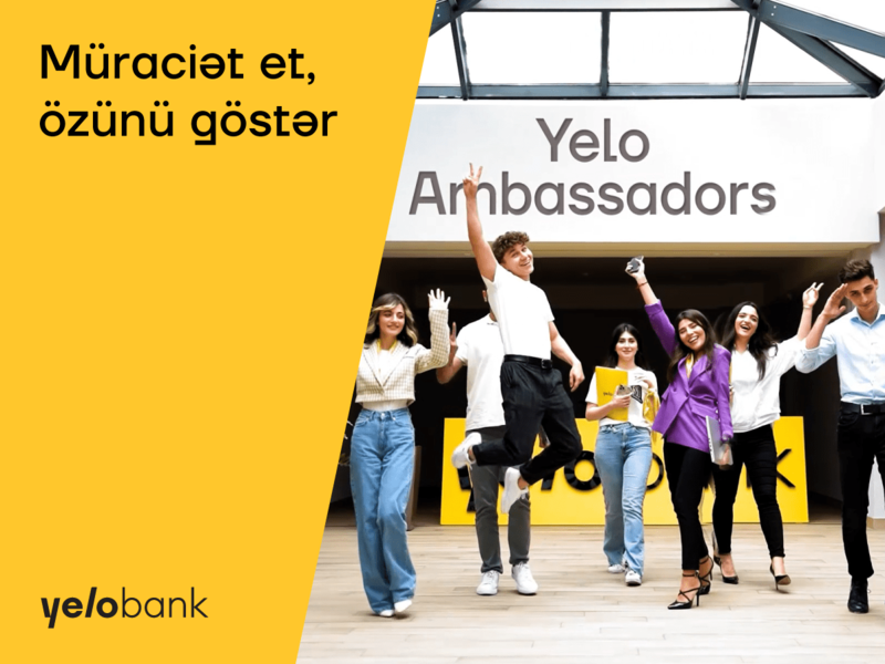 Gənclər üçün Yelo Ambassadors layihəsi