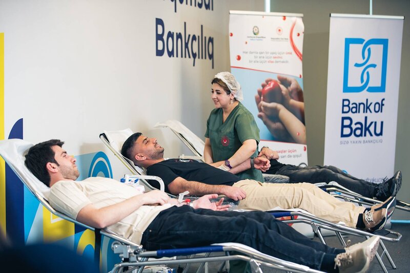 Bank of Baku qan donorluğunun əhəmiyyətini vurğulayıb – qanvermə aksiyası keçirib