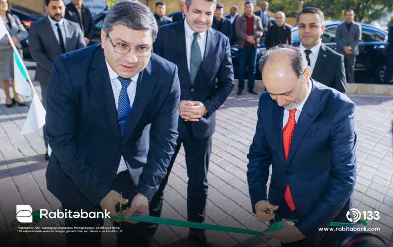 Rabitəbank yeni konseptli Naxçıvan filialinin açılışını etdi