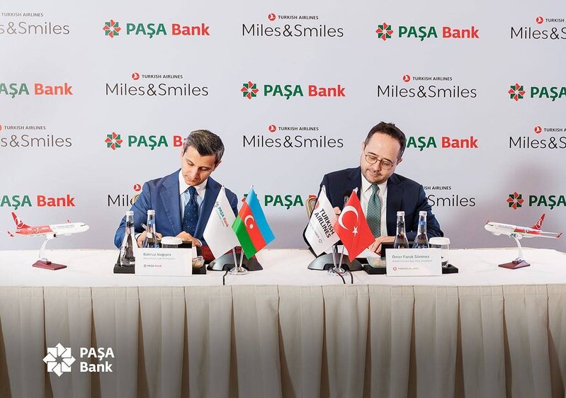 PAŞA Bank Türk Hava Yolları ilə eksklüziv əməkdaşlıq müddətini uzatdı