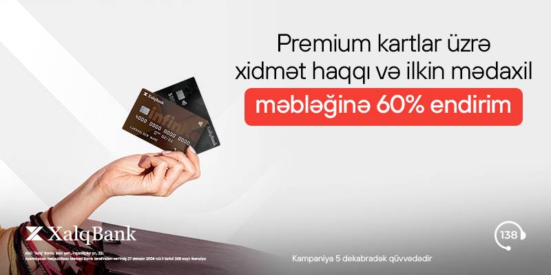 Səyahət imtiyazlı kartlar üzrə xüsusi təklif