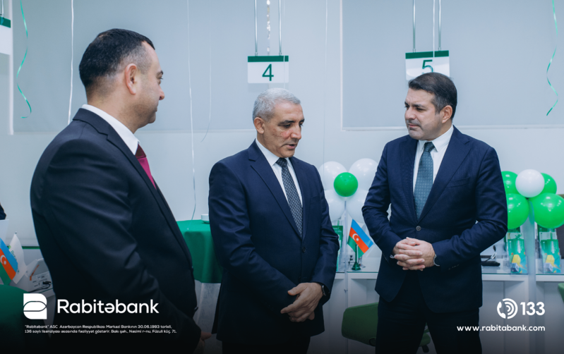 Rabitəbank yeni konseptli Naxçıvan filialinin açılışını etdi