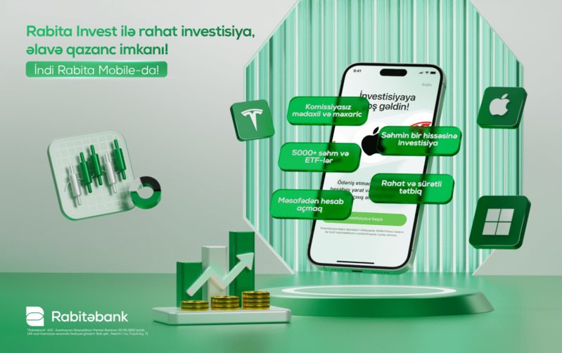 Yeni nəsil investisiya imkanı artıq rabita mobile-da
