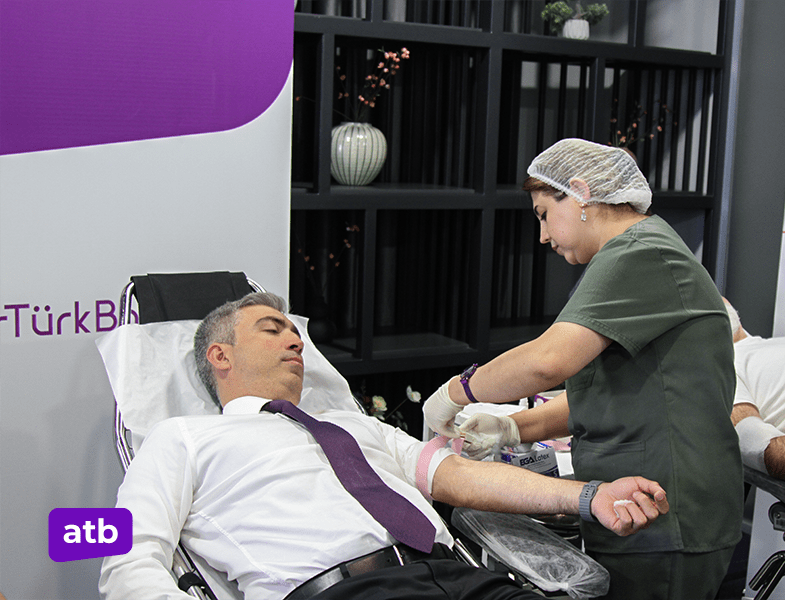 Azər Türk Bankda qanvermə aksiyası keçirilib