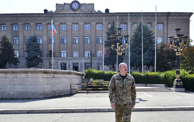 Ali Baş Komandanın Xankəndidən FOTOLARI