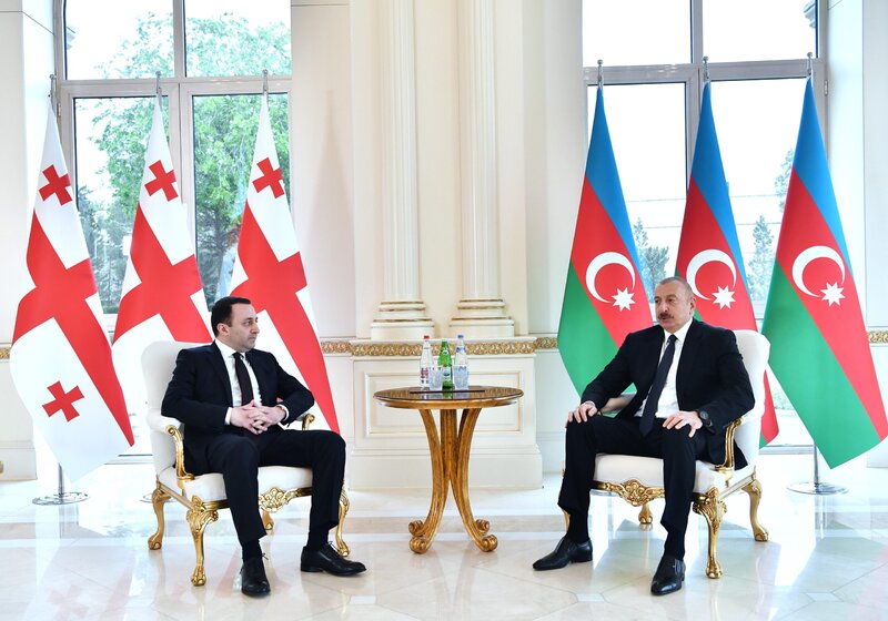 İlham Əliyev İrakli Qaribaşviliyə məktub göndərdi