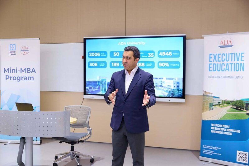 Bank of Baku üçün ADA Universitetində II mini MBA proqramı başladı
