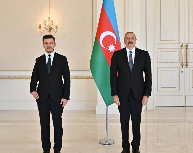 İlham Əliyev Bosniya və Herseqovinanın Azərbaycanda yeni səfirinin etimadnaməsini qəbul etdi