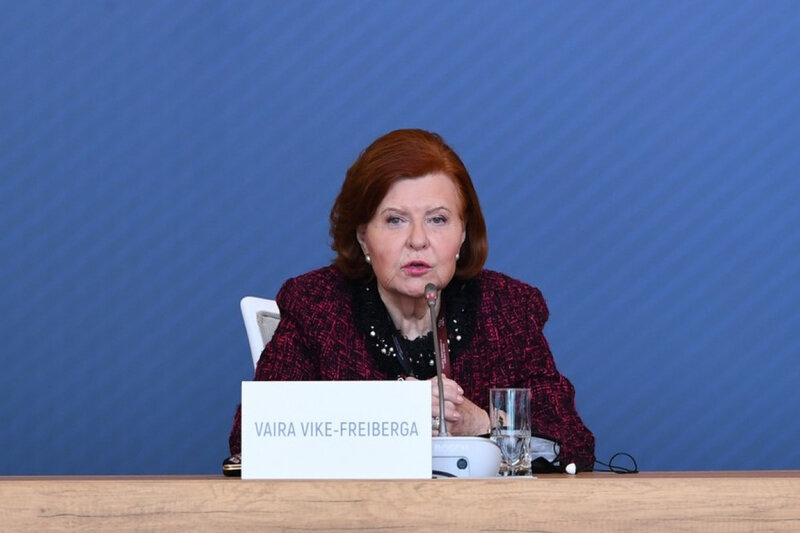 Vayra Vike-Freyberqa Prezidentin fəxri diplomu ilə TƏLTİF EDİLDİ