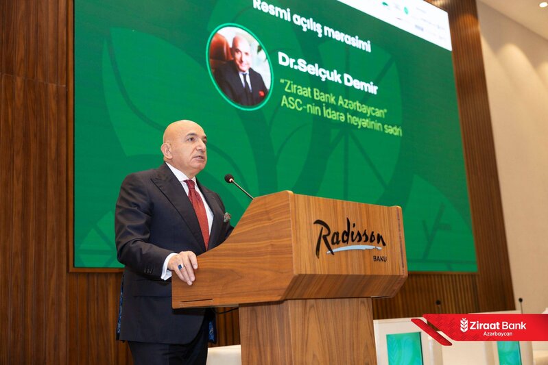 Torpağa dəyər, gələcəyə inam – Ziraat Bank Azərbaycan III Beynəlxalq Aqro Forumda