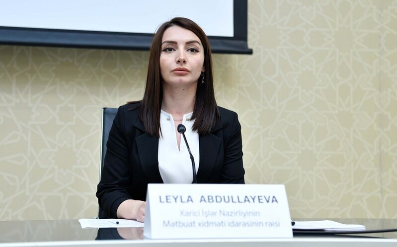 Leyla Abdullayeva: 'Minsk Qrupu ilə bağlı Azərbaycanın mövqeyi aydın şəkildə ifadə olunub
