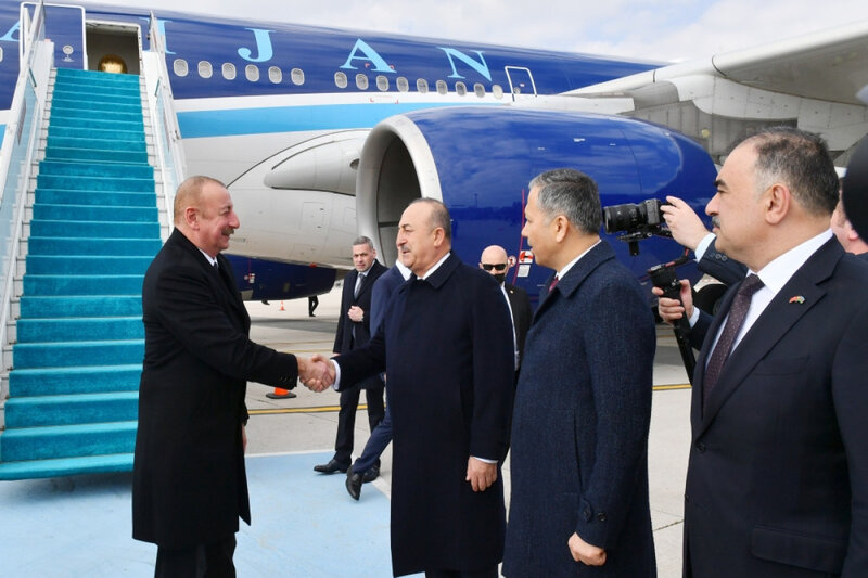 Prezident İlham Əliyev Türkiyədə işgüzar səfərdədir - FOTO