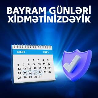 VTB (Azərbaycan) bayram günləri də xidmətinizdədir