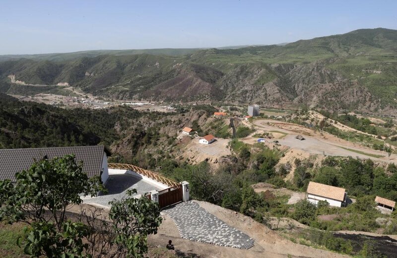 İlham Əliyevə Laçın şəhərinin Baş planı təqdim olundu - FOTOLAR