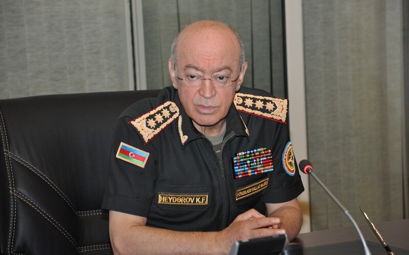 Kəmaləddin Heydərov yanğın baş verən əraziyə getdi