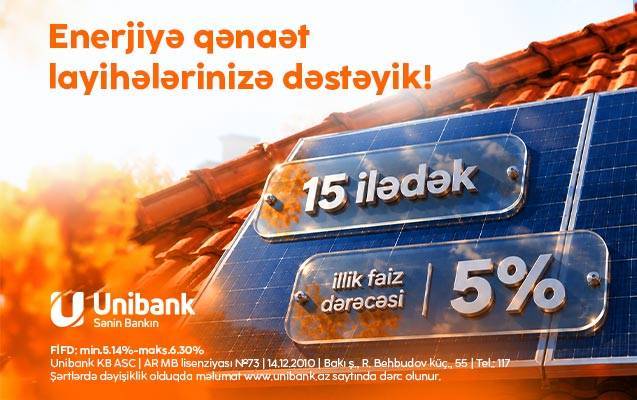 Enerji xərclərinizi 