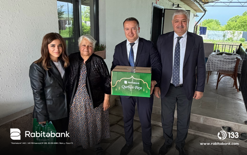 Rabitəbank Qurban bayramında Qarabağda yaşayan şəhid və qazi ailələrini ziyarət edib