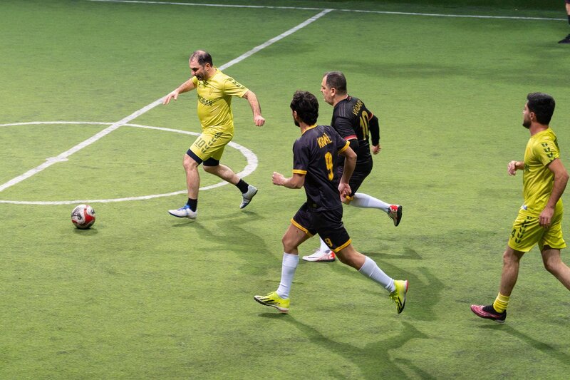 Yelo Bank əməkdaşları arasında futbol çempionatı keçirilib