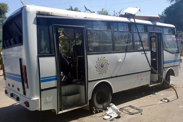 Özbəkistanda avtobus partladı -  Ölənlər var