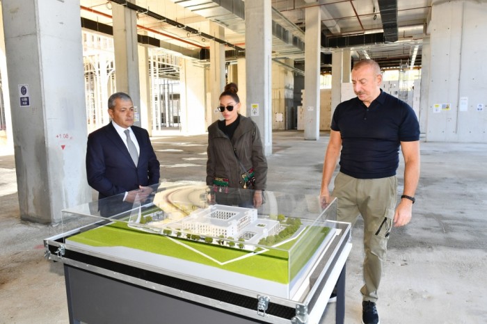 Prezident və birinci xanım Şuşada - FOTO