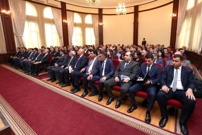 Abşeronun sahibkarları ilə görüş keçirilib - FOTOLAR