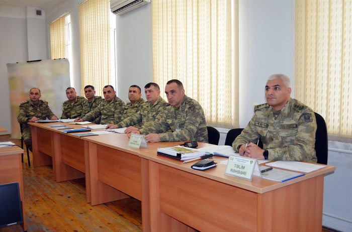 Hərbi hissələrin komanda-qərargah təlimləri keçirilir - FOTO