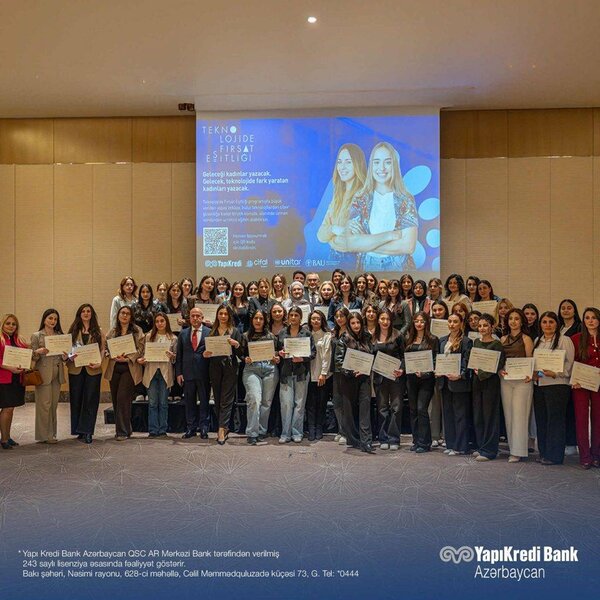 Yapı Kredi, Texnologiyada Fürsət Bərabərliyi proqramını Azərbaycana gətirdi