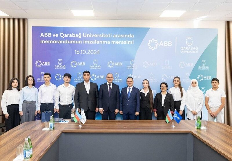 ABB Qarabağ Universiteti ilə əməkdaşlığa başladı 30 xanım tələbəyə təqaüd veriləcək