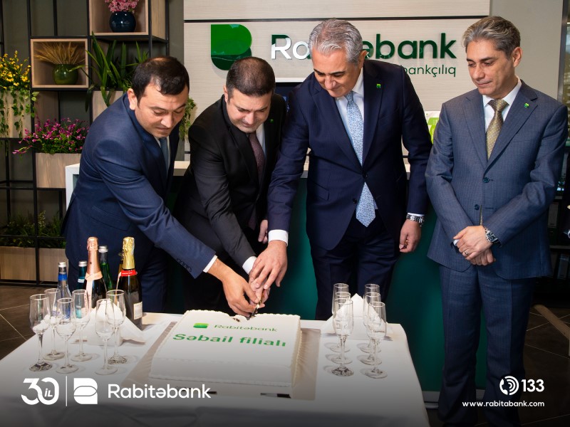 Rabitəbank yeni konseptli Səbail filialının açılışını etdi