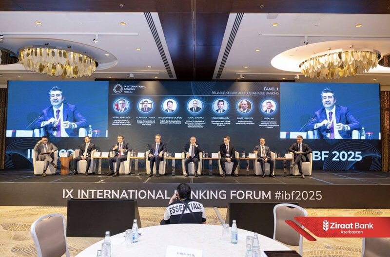 Ziraat Bank Azərbaycan IX Beynəlxalq Bankçılıq Forumunun tərəfdaşı və iştirakçısı olub