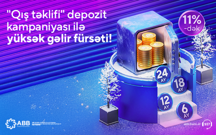 ABB-dən yüksək gəlirli əmanət kampaniyası