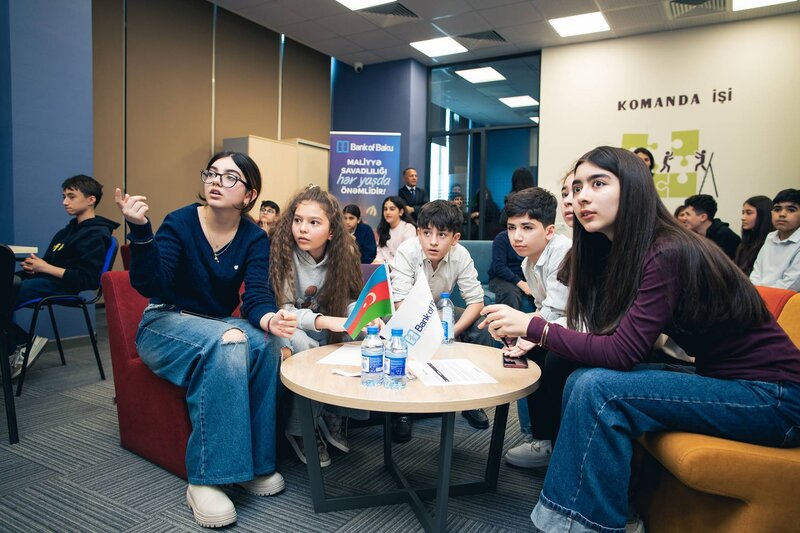 Bank of Baku-da maliyyə savadlılığı günü