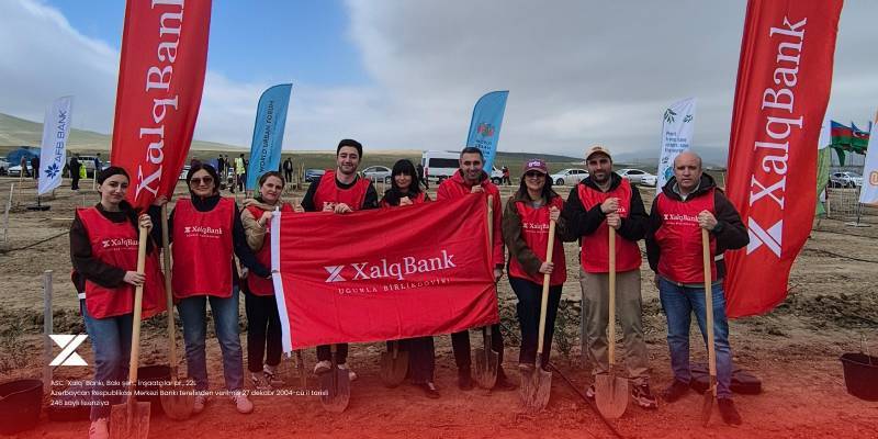 Xalq Bank ağacəkmə askiyasında iştirak etdi