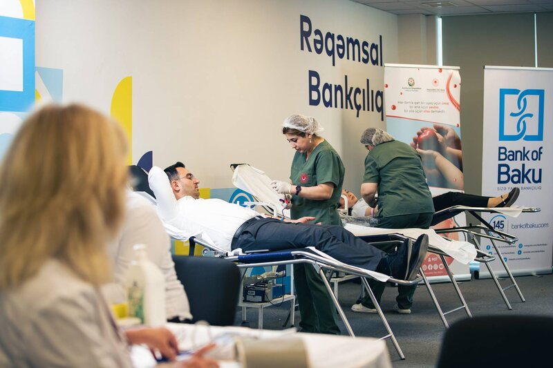 Bank of Baku qan donorluğunun əhəmiyyətini vurğulayıb – qanvermə aksiyası keçirib